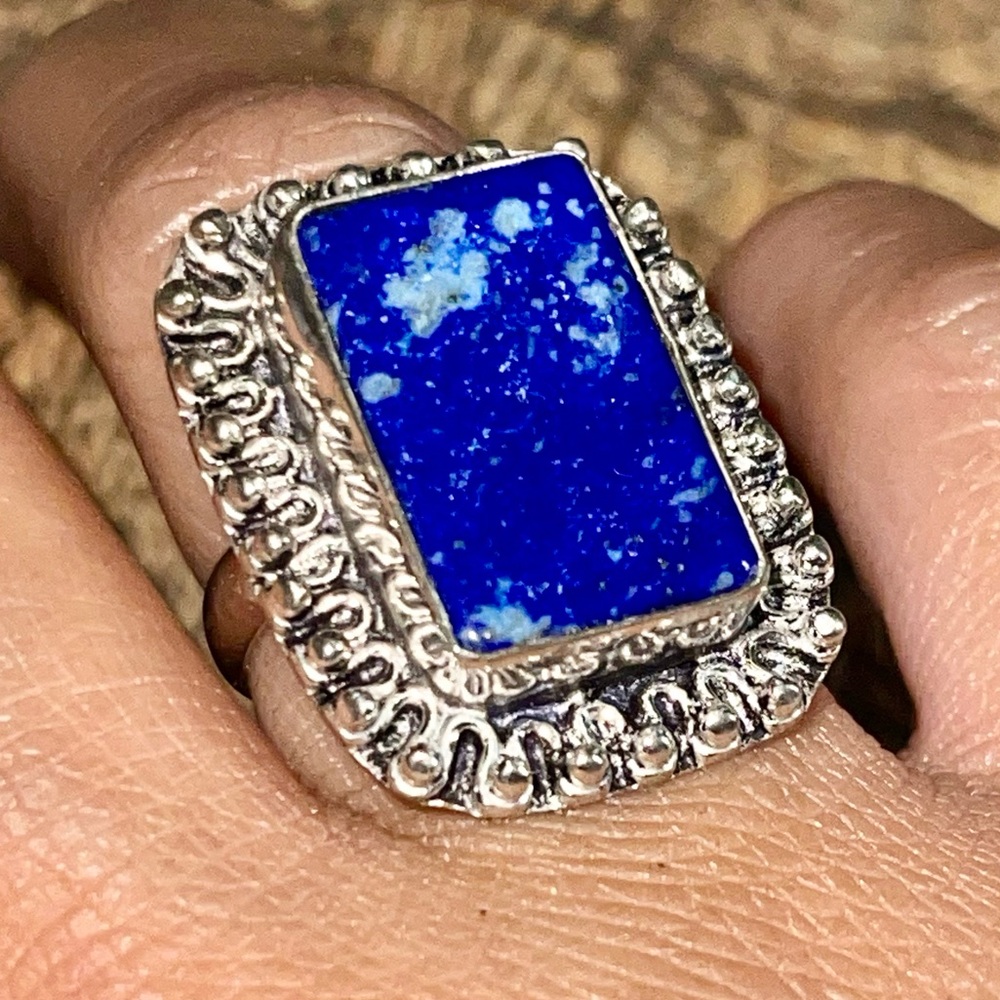 Lapis Lazuli Ring 7 1/2